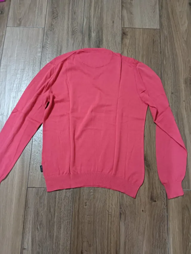 Lote 3 jerséis Roberto Verino azul, rosa y blanco