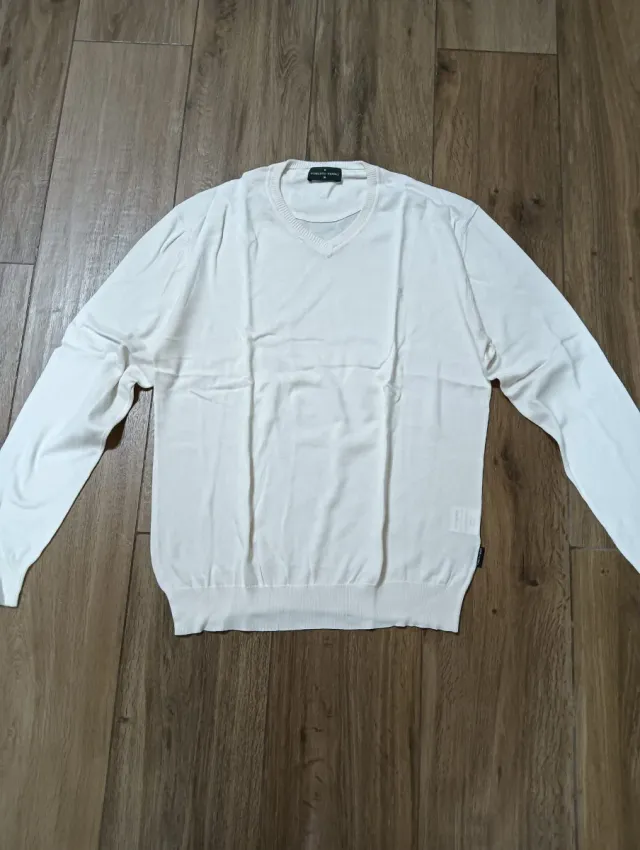 Lote 3 jerséis Roberto Verino azul, rosa y blanco