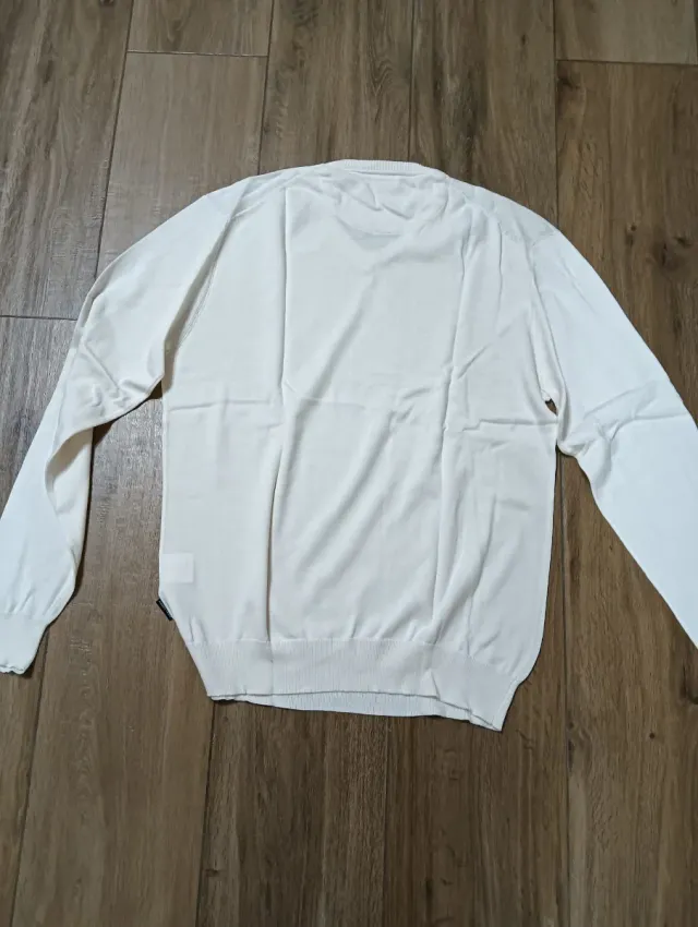 Lote 3 jerséis Roberto Verino azul, rosa y blanco