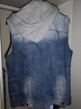 Camisa Hollister cuadros azul y blanco