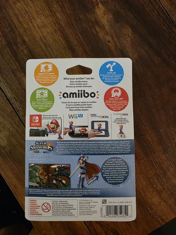 Amiibo Lucina Super Smash Bros. Nintendo No. 31