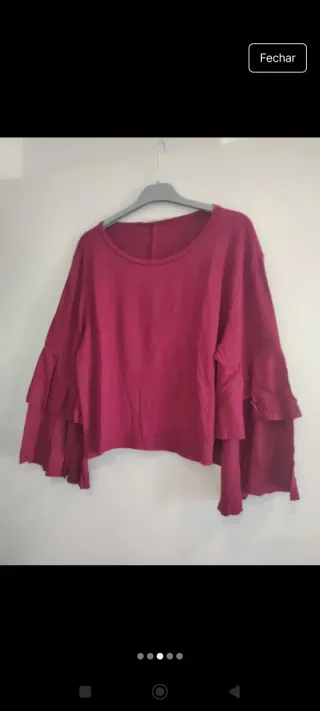 Camisola Manga Boca Sino SEXY- Tam:S/M