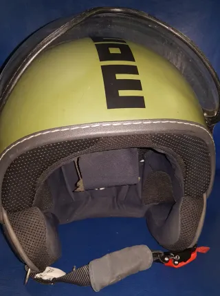 Casco Momo Verde e Nero Taglia M