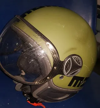 Casco Momo Verde e Nero Taglia M