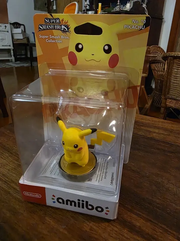 Amiibo Pikachu Super Smash Bros. Nintendo