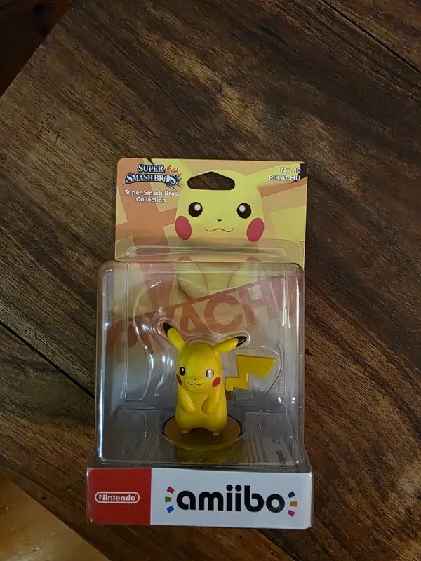 Amiibo Pikachu Super Smash Bros. Nintendo