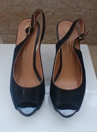 Zapatos de tacón Estefania Marco negros