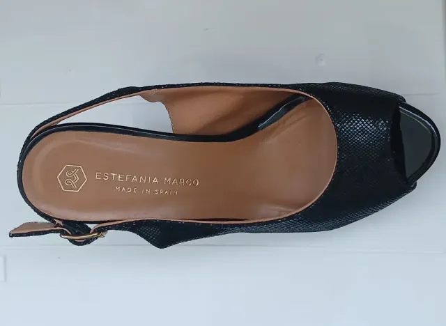 Zapatos de tacón Estefania Marco negros