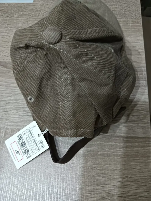 Gorra Álvaro Moreno Corduroy Beige/Marrón