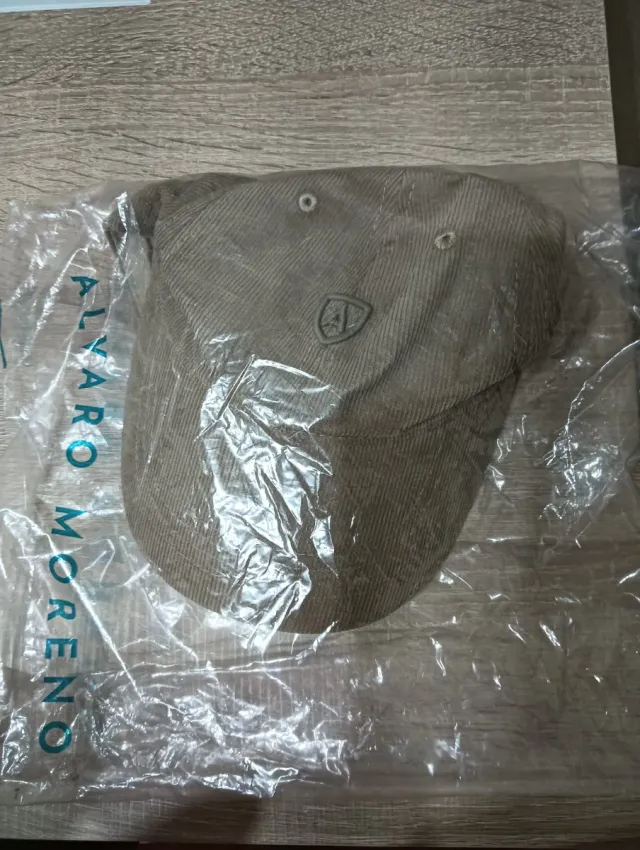 Gorra Álvaro Moreno Corduroy Beige/Marrón
