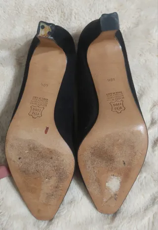 Tacones Kurt Geiger Negros Talla 40.5