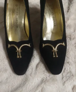 Tacones Kurt Geiger Negros Talla 40.5