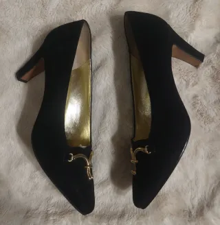 Tacones Kurt Geiger Negros Talla 40.5
