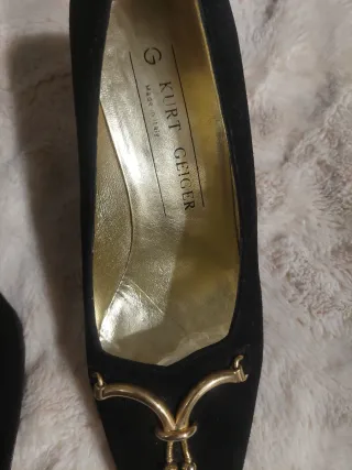 Tacones Kurt Geiger Negros Talla 40.5