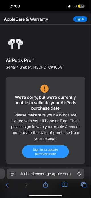 Authentic Apple AirPods Pro 1