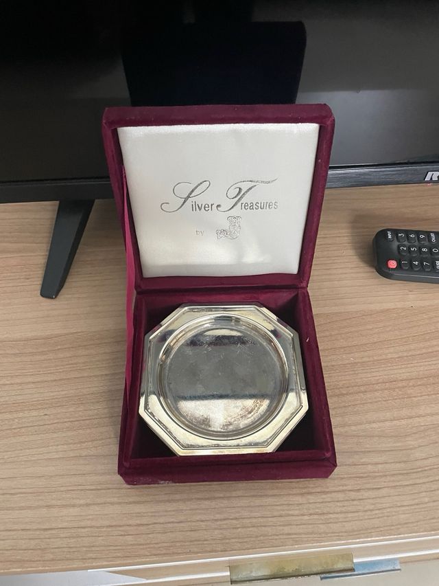 Juego 6 posavasos plata Silver Treasures