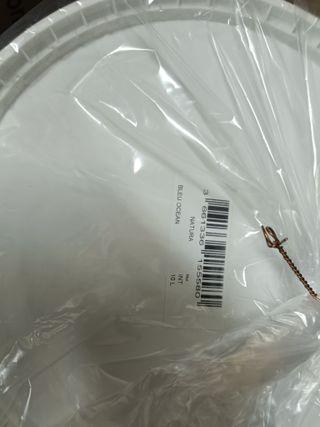 Pintura ecológica interior 20L color Blue Ocean.