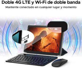 Tablet 10 Pulgadas 16GB RAM+ 128GB ROM 8000mAh 