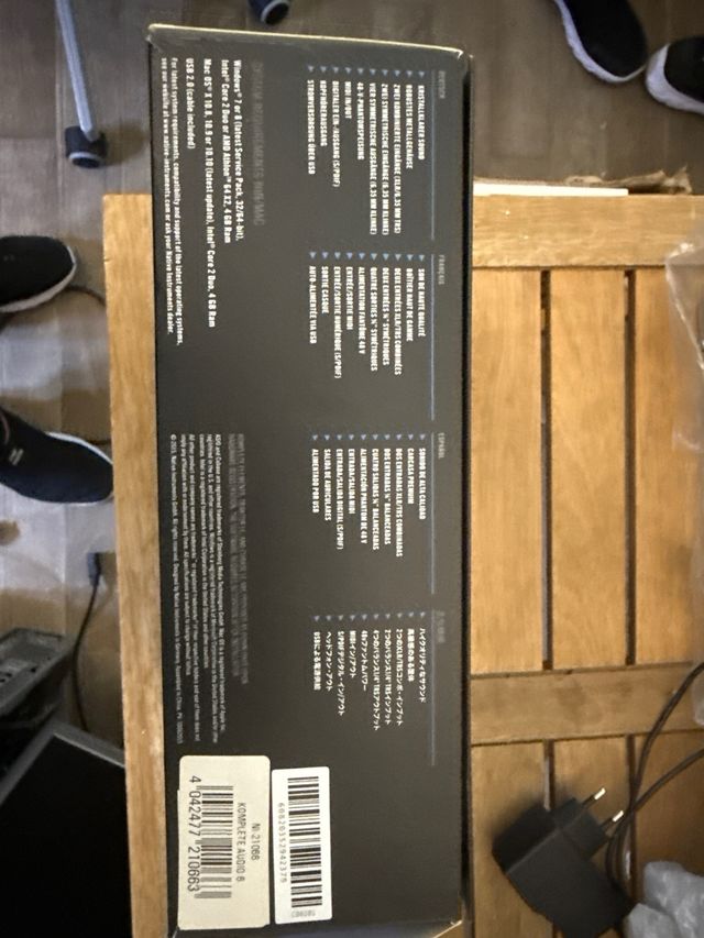 NATIVE INSTRUMENTS KOMPLETE AUDIO 6 NUEVA