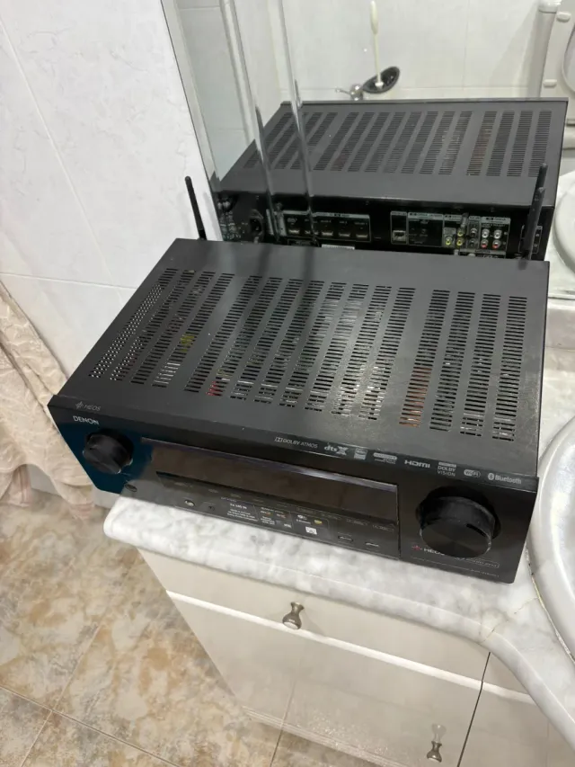 Denon Receptor AV Negro
