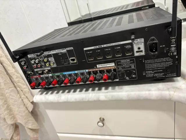Denon Receptor AV Negro