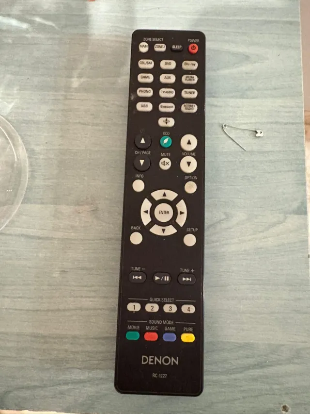 Denon Receptor AV Negro