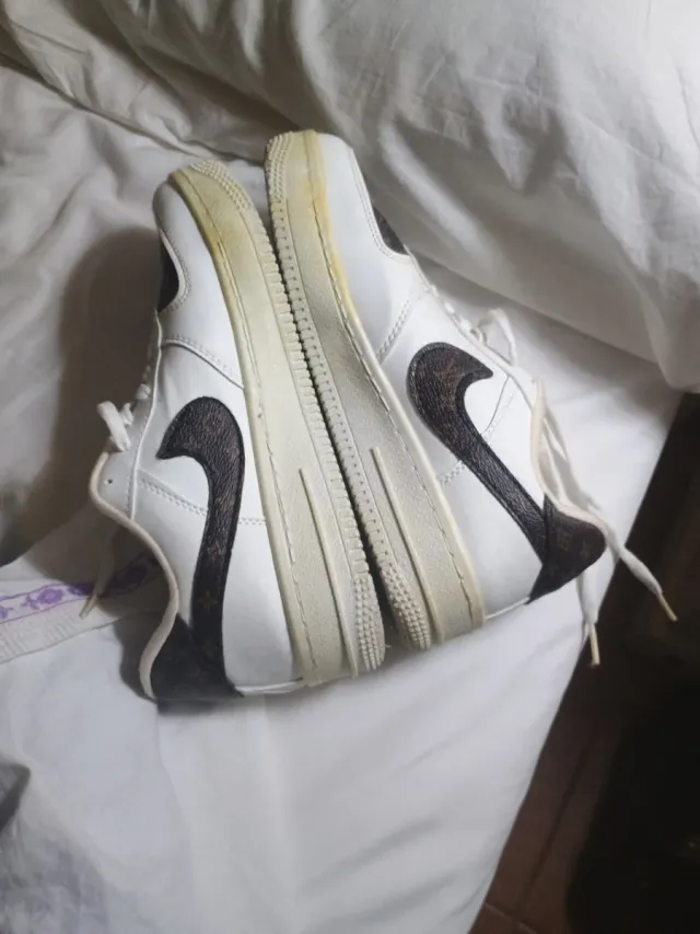 Zapatos Nike Air Force 1 Marrón/Blanco