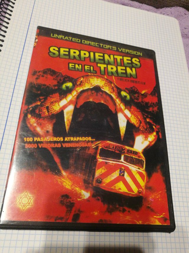 DVD Serpientes en el Tren (Unrated)