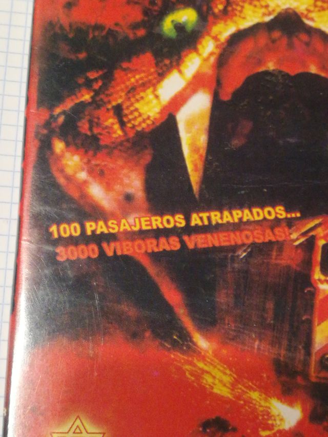 DVD Serpientes en el Tren (Unrated)