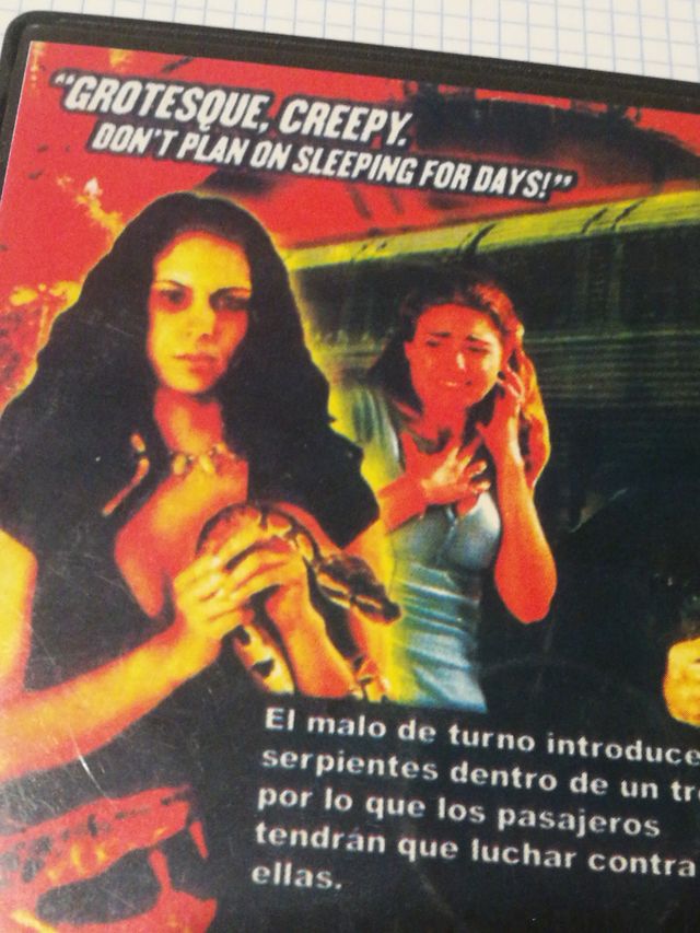 DVD Serpientes en el Tren (Unrated)