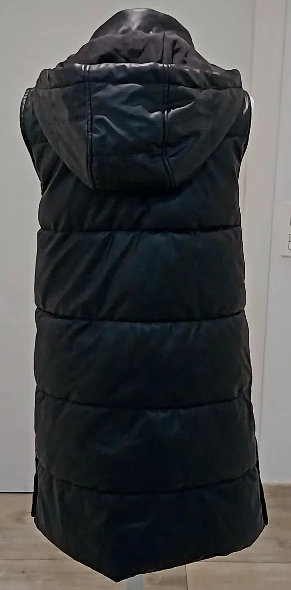 Chaleco largo acolchado ZARA