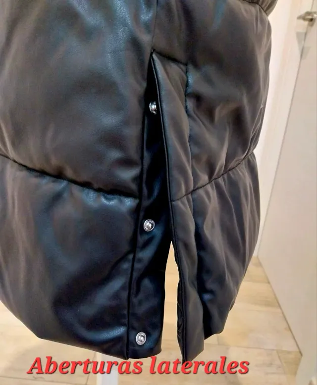 Chaleco largo acolchado ZARA