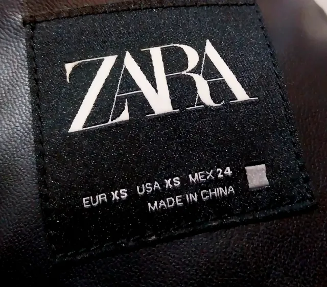 Chaleco largo acolchado ZARA