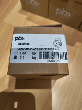 Lote 10 Condenas Planas Indicador PBx