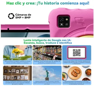 OSCAL Tablet 10 Pulgadas 12 GB + 128 GB