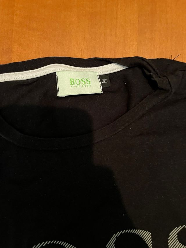 Camiseta BOSS Hugo Boss Talla M Negra