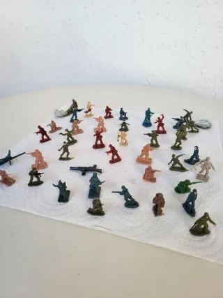 Collezione di Soldatini di Plastica