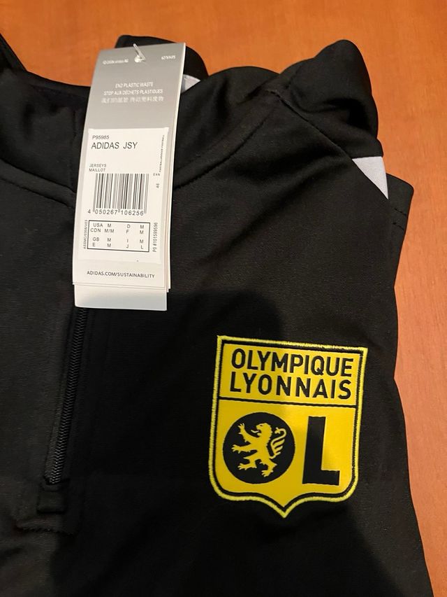 Olympique Lyon Adidas Jersey 1/4 Zip