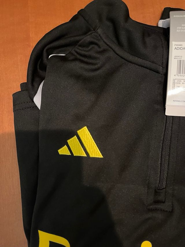 Olympique Lyon Adidas Jersey 1/4 Zip