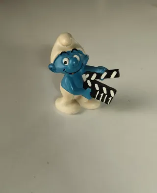 Pitufo claqueta de cine