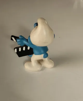 Pitufo claqueta de cine