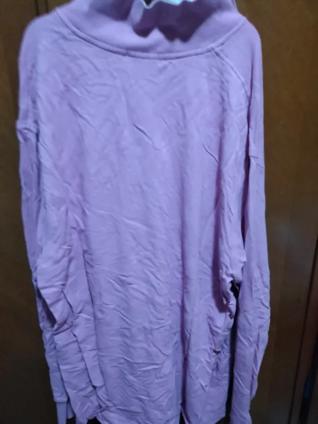 Polo Burberry rosa manga larga Talla 8 /xl