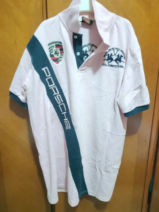 Polo La Martina Rosa Porsche