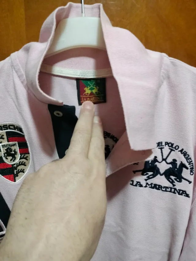 Polo La Martina Rosa Porsche