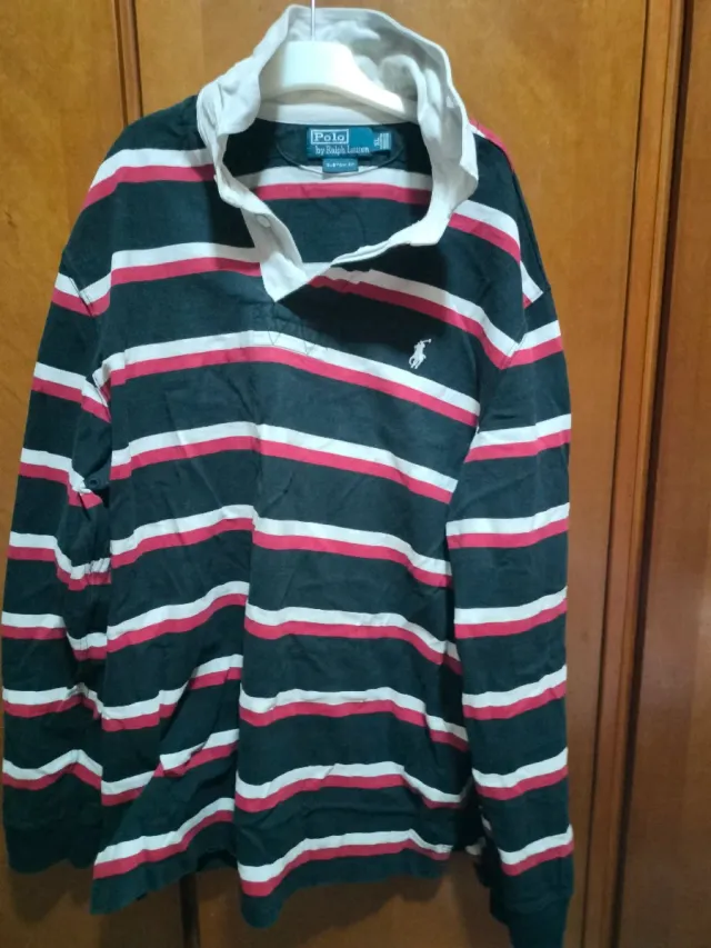 Polo Ralph Lauren manga larga rayas