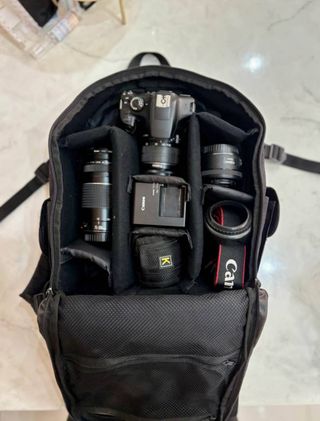 Equipo Canon T6 Rebel + Accesorios