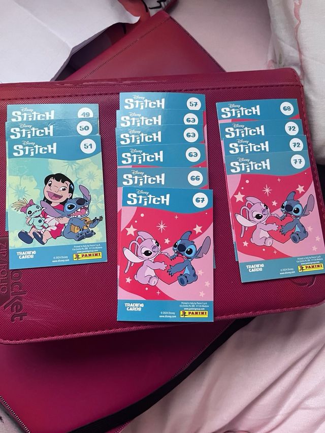 Cartas Coleccionables Disney Stitch Panini 1€