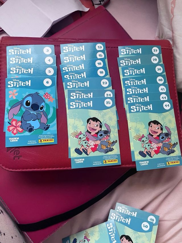 Cartas Coleccionables Disney Stitch Panini 1€