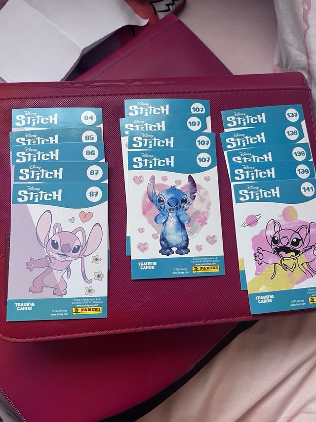 Cartas Coleccionables Disney Stitch Panini 1€