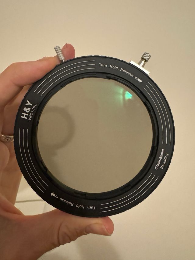 Filtro H&Y Variable ND 2 en 1